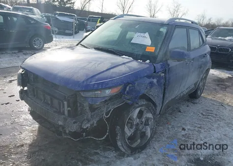 2024 Hyundai Venue Sel из США, поврежденный, VIN KMHRC8A36RU320043